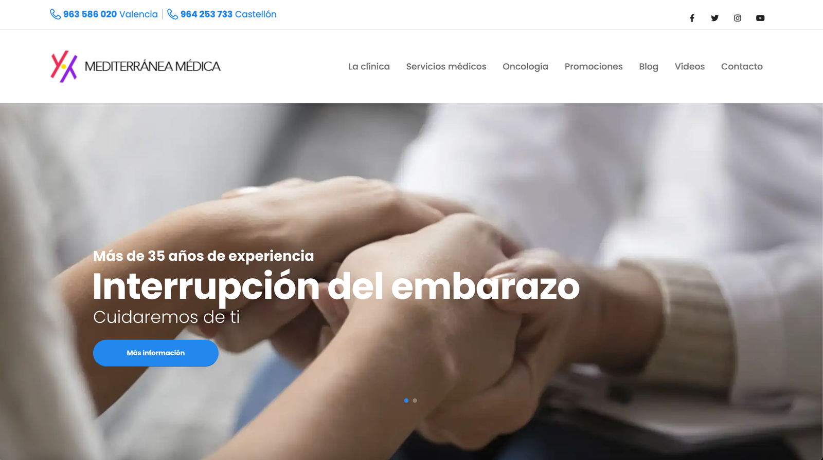 Diseño Web para medicos Valencia