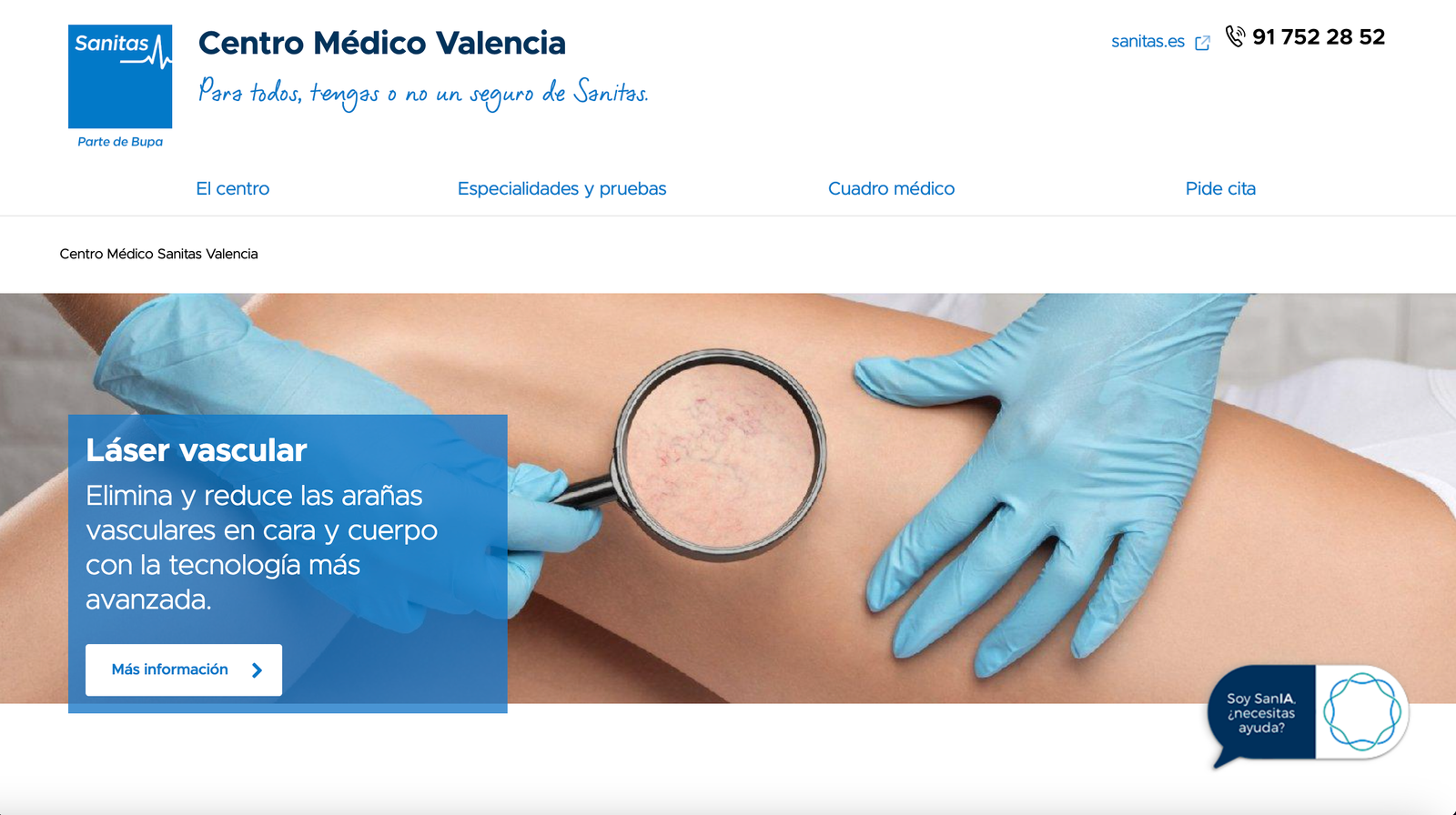 Diseño Web para clínicas Médicas Valencia 2024