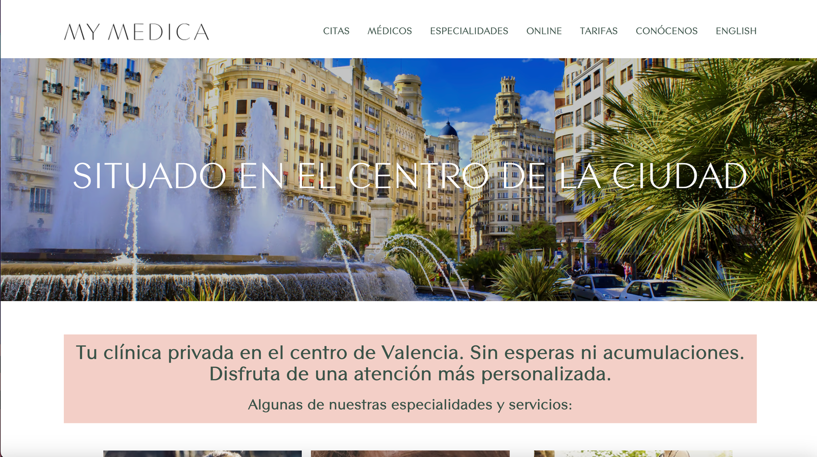 Diseño web para Clínicas Médicas en Valencia 2024