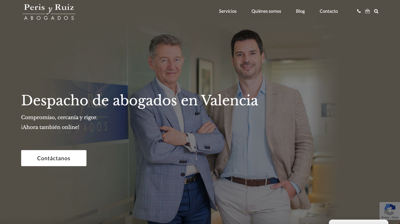 Diseño Web para estudio legal Valencia