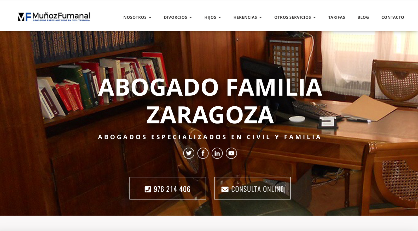 Diseño web para Abogados en Zaragoza