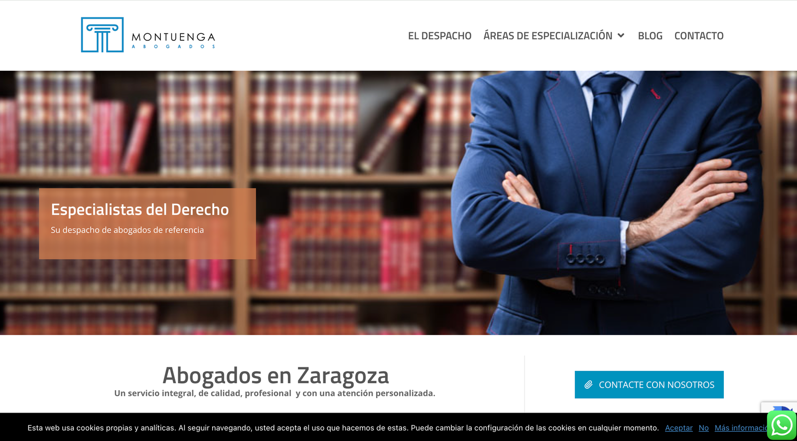 Diseño web zaragoza para abogados