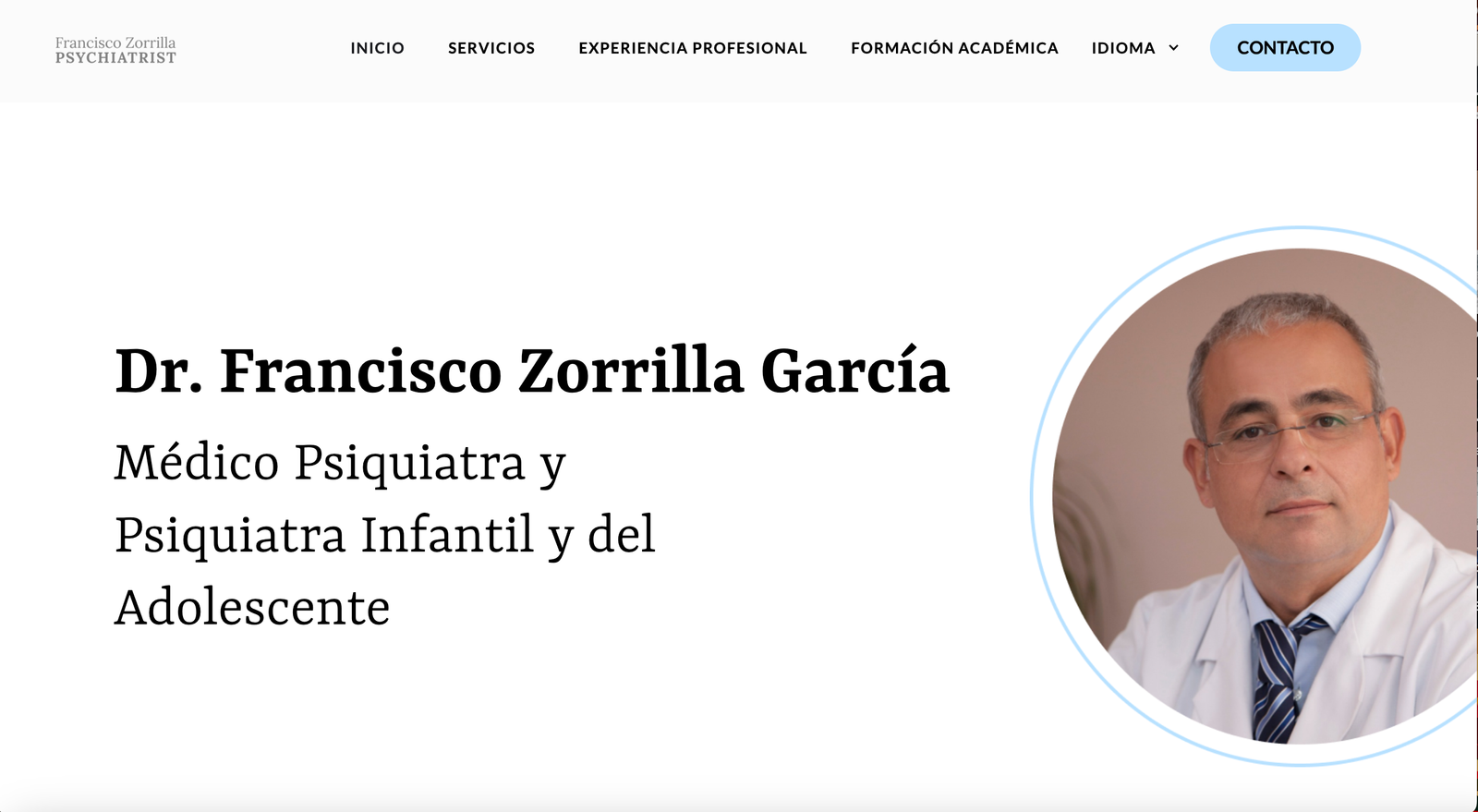 Diseño web para Medicos en Alicante