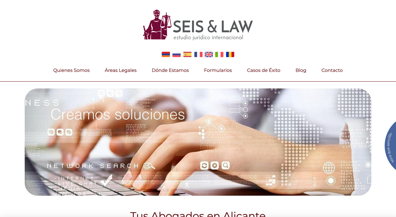 Diseño web Alicante para abogados